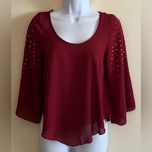 Dope Choice Studded Loose Top